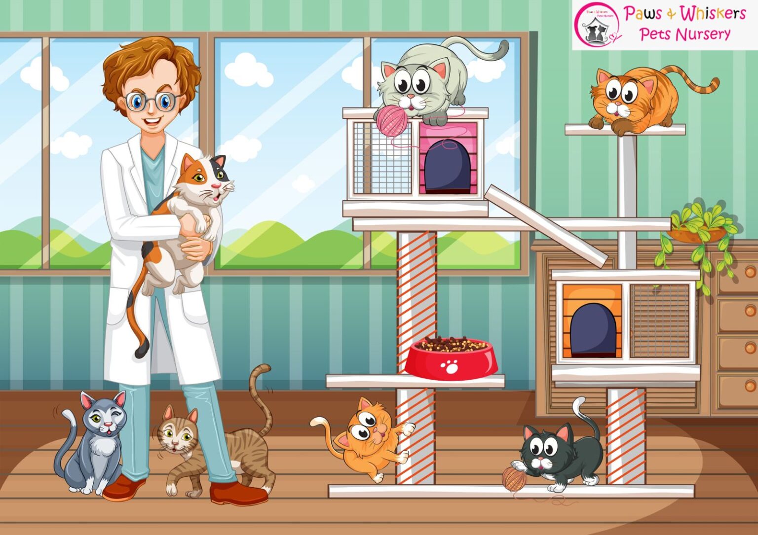 PAWS AND WHISKERS PET NURSERY